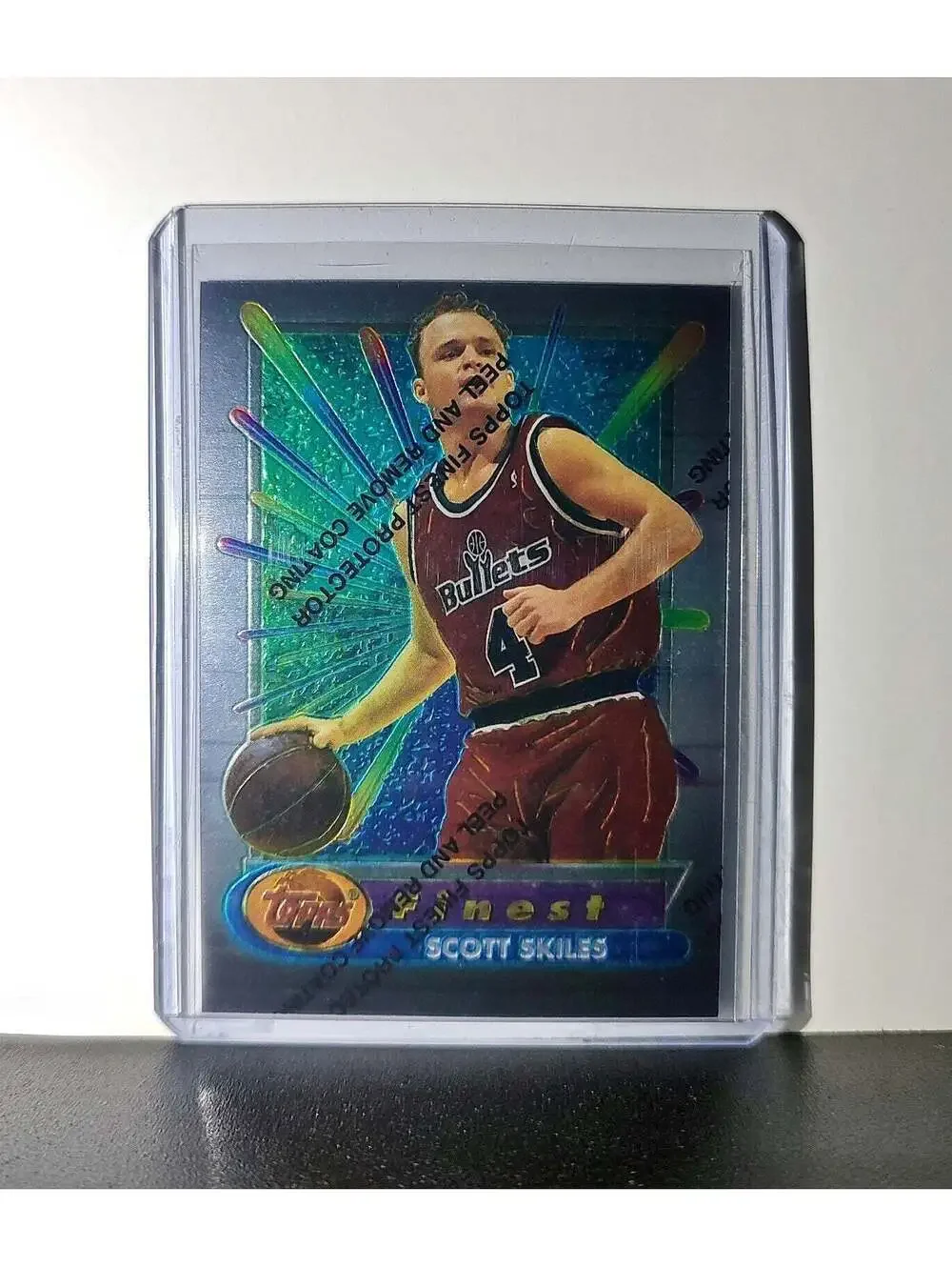 Scott Skiles 1994-95 Topps Finest #182 Basketball Card